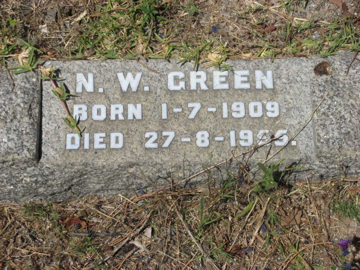 GREEN N.W. 1909-1955
