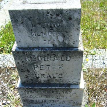 GRACE Reginald Peter 1970-1970