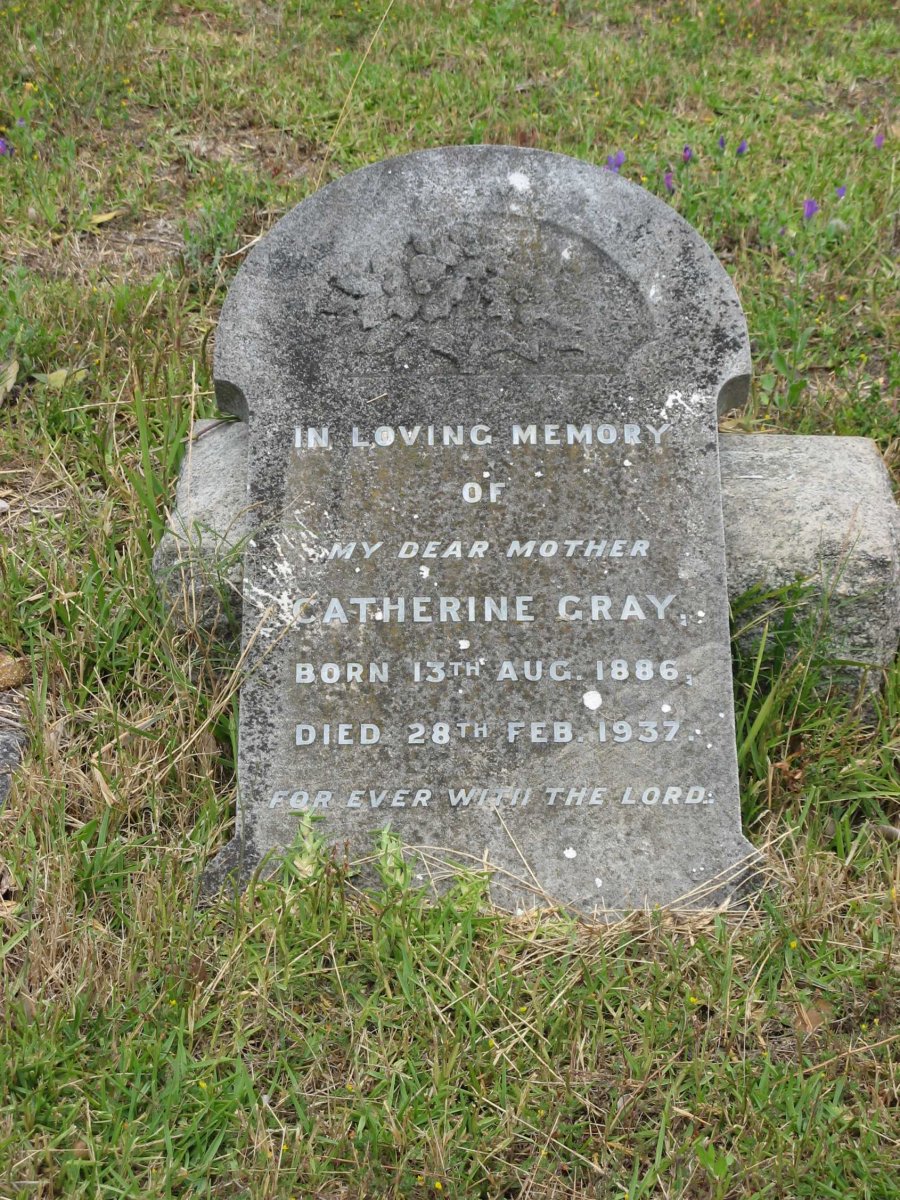 GRAY Catherine 1886-1937