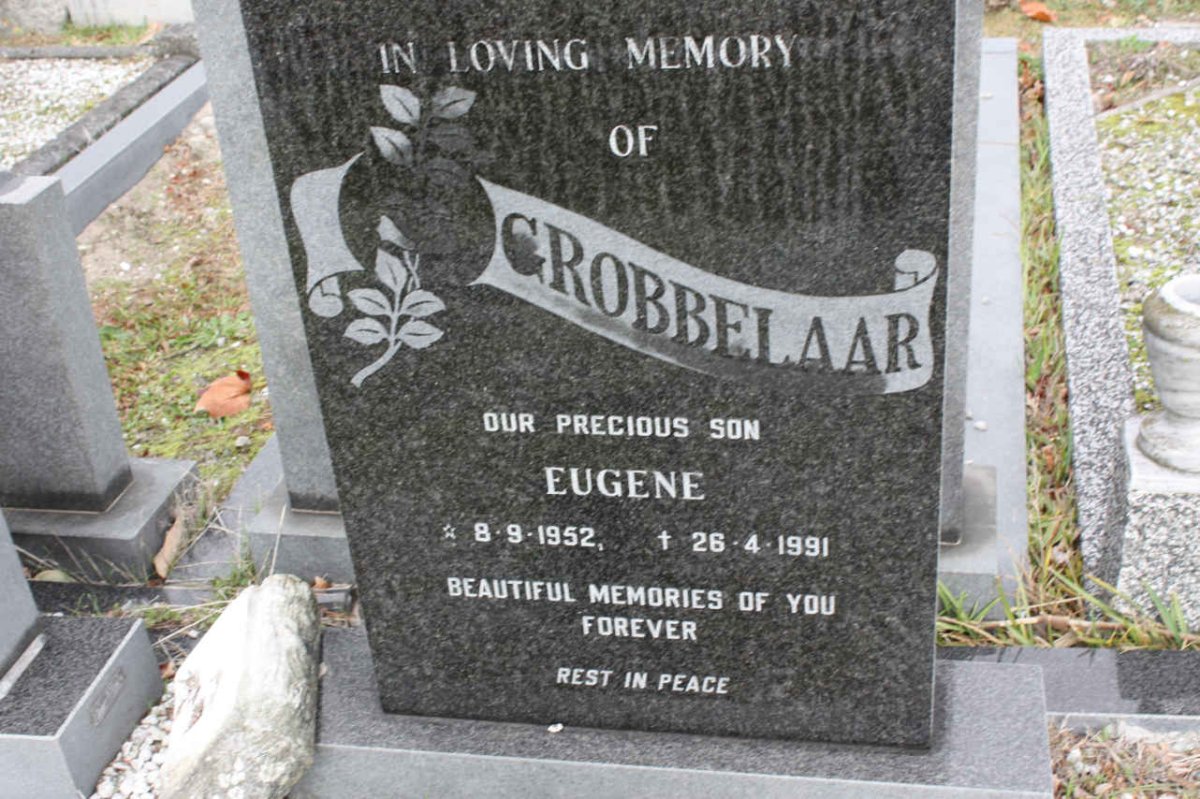GROBBELAAR Eugene 1952-1991