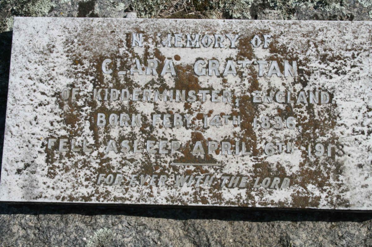 GRATTAN Clara 1836-1918