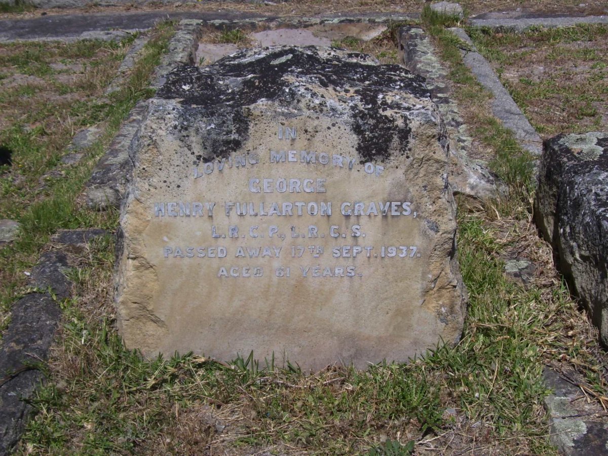 GRAVES George Henry Fullarton -1937