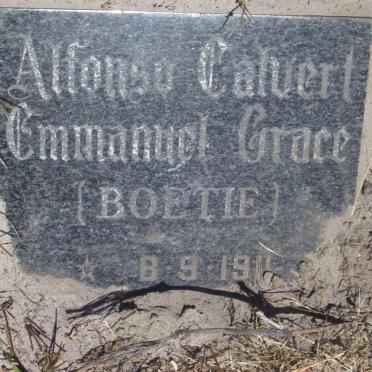 GRACE Alfonso Calvert Emmanuel 1911-