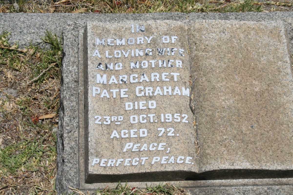 GRAHAM Margaret Pate -1952