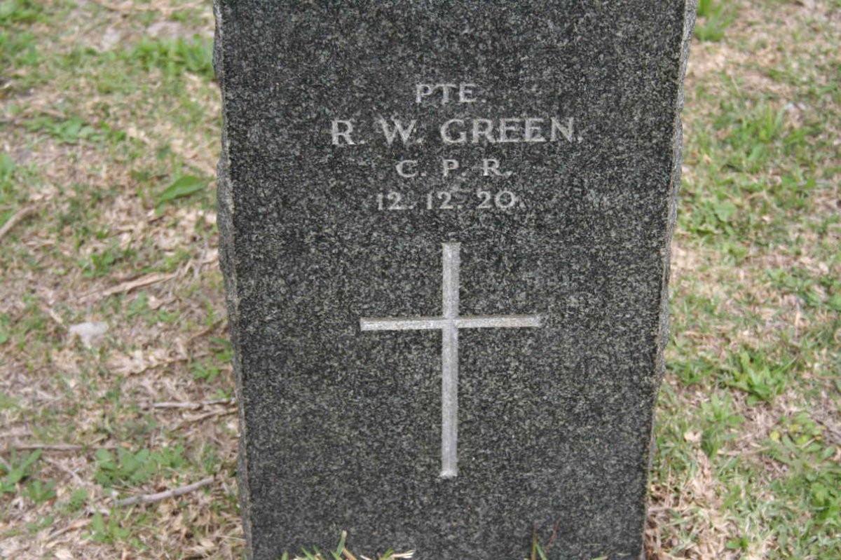 GREEN R.W. -1920