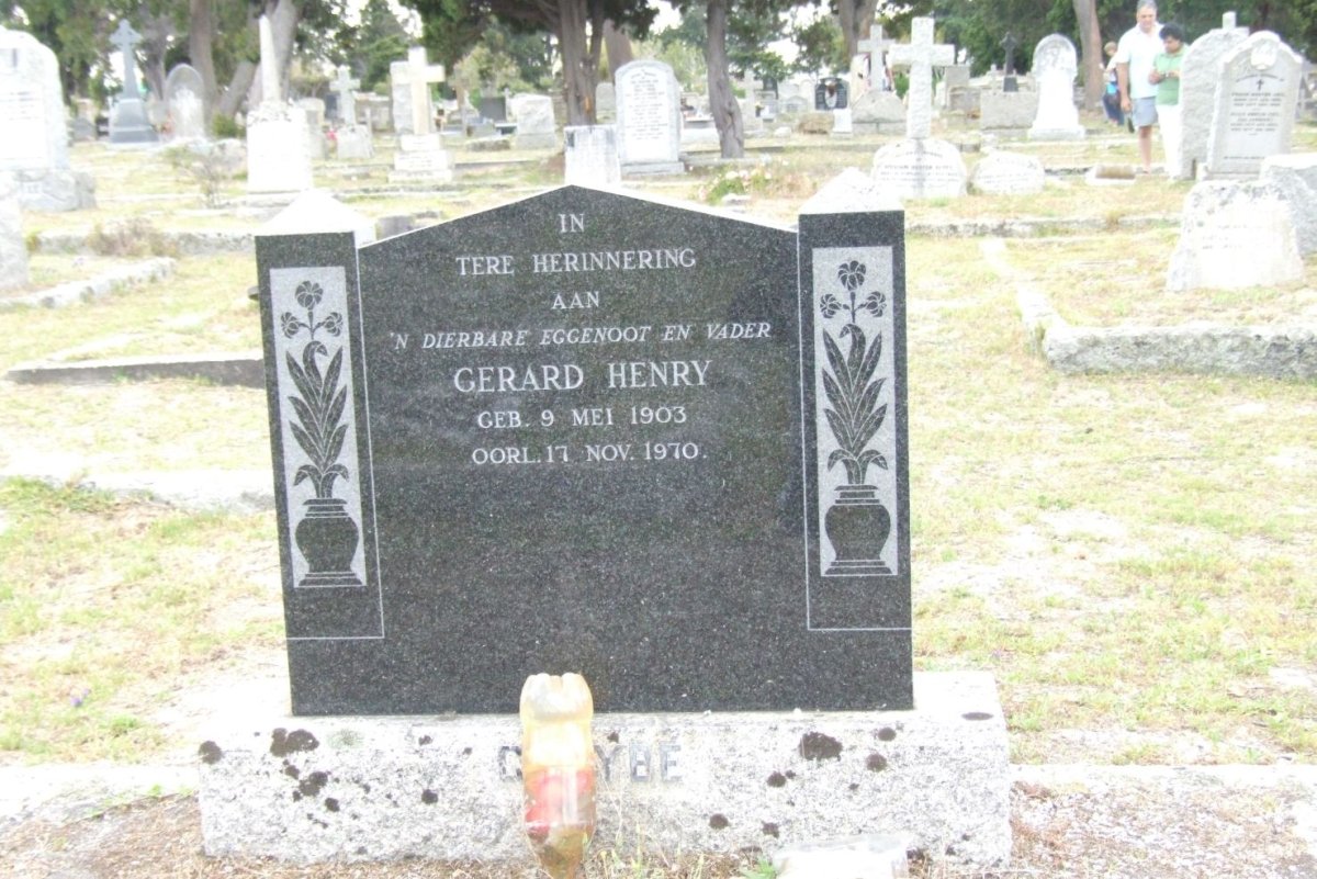 GREYBE Gerard Henry 1903-1970