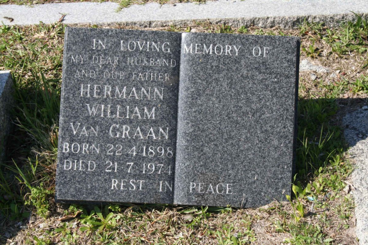GRAAN Hermann William, van 1898-1974
