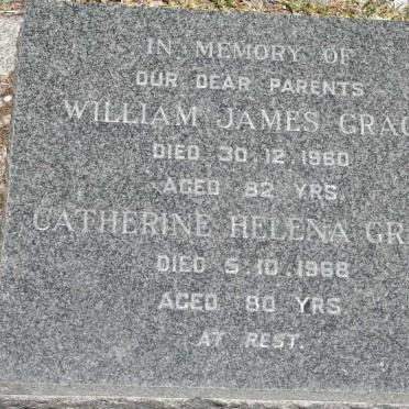 GRACE William James -1960 &amp; Catherine Helena -1968