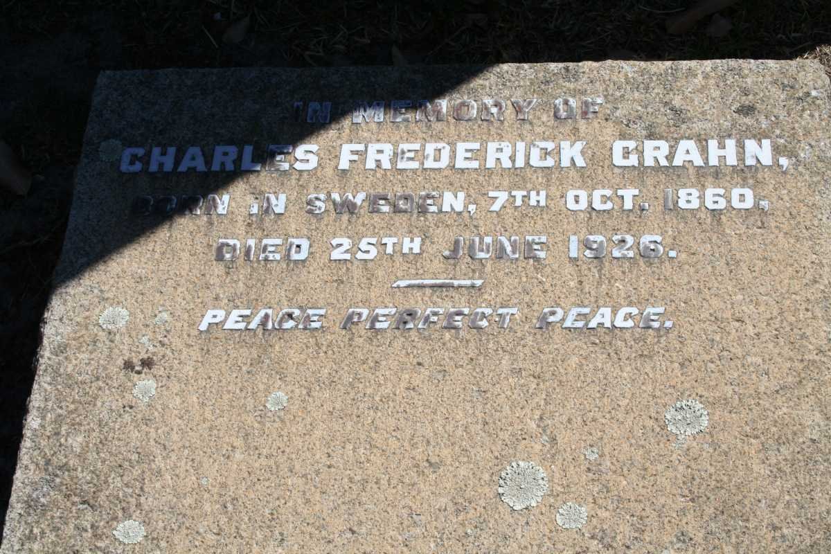 GRAHN Charles Frederick 1860-1926