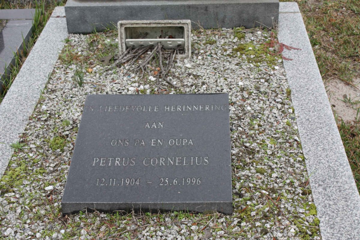 GROBLER Petrus Cornelius 1904-1996