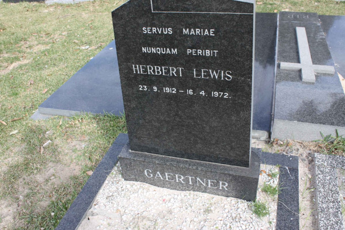 GAERTNER Herbert Lewis 1912-1972