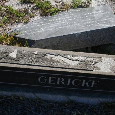 GERICKE Jacobus Stefanus Vrede 1908-1960