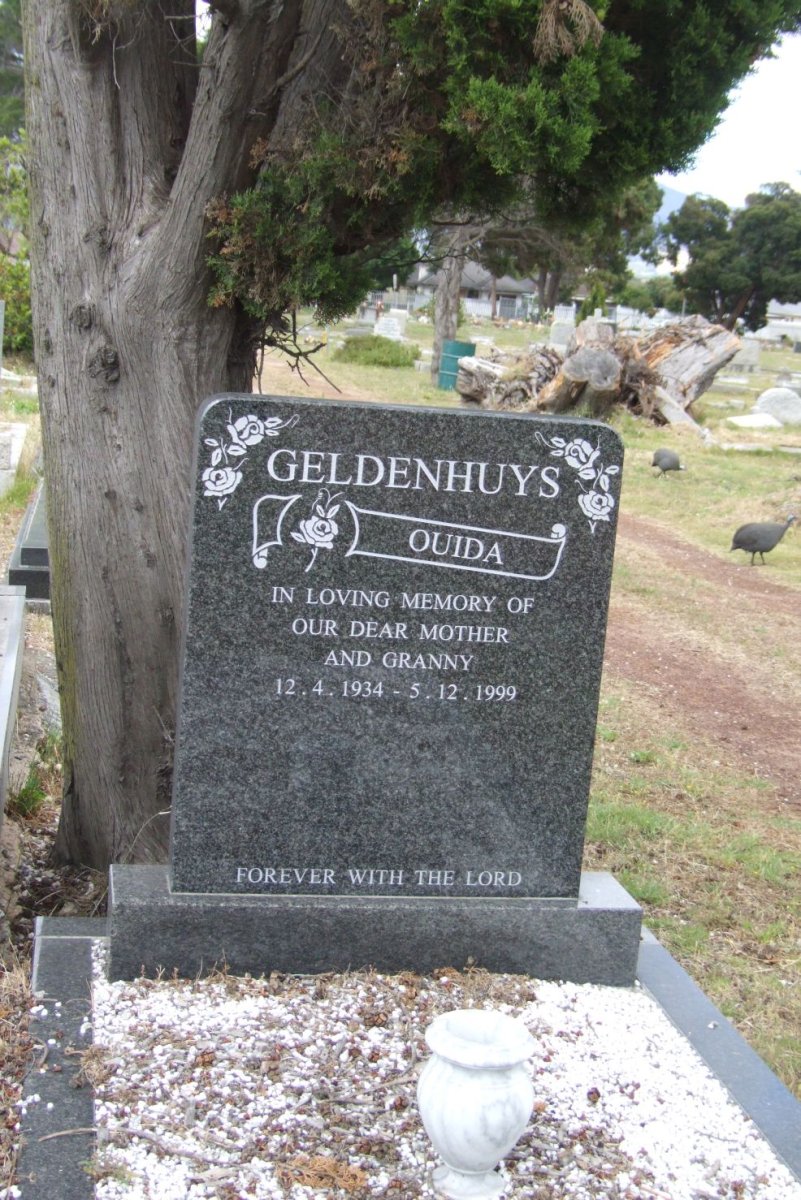 GELDENHUYS Ouida 1934-1999