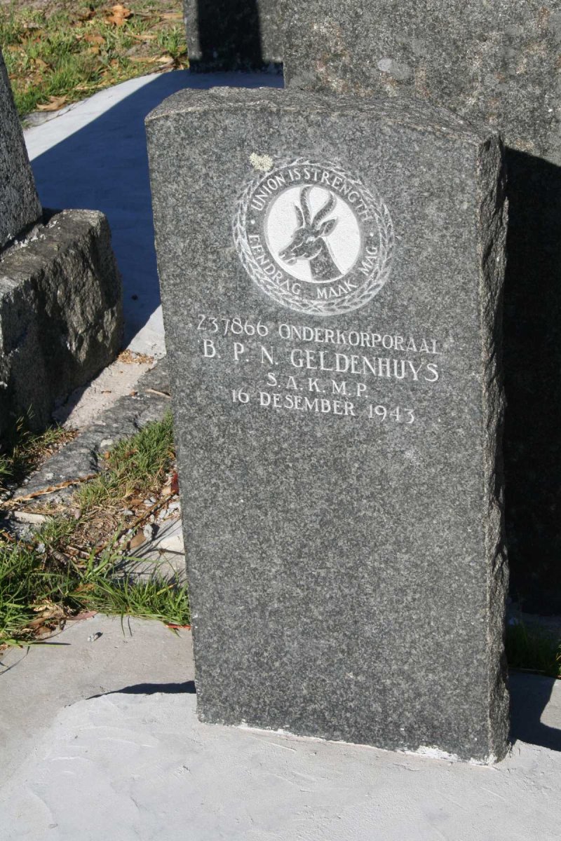 GELDENHUYS B.P.N. -1943