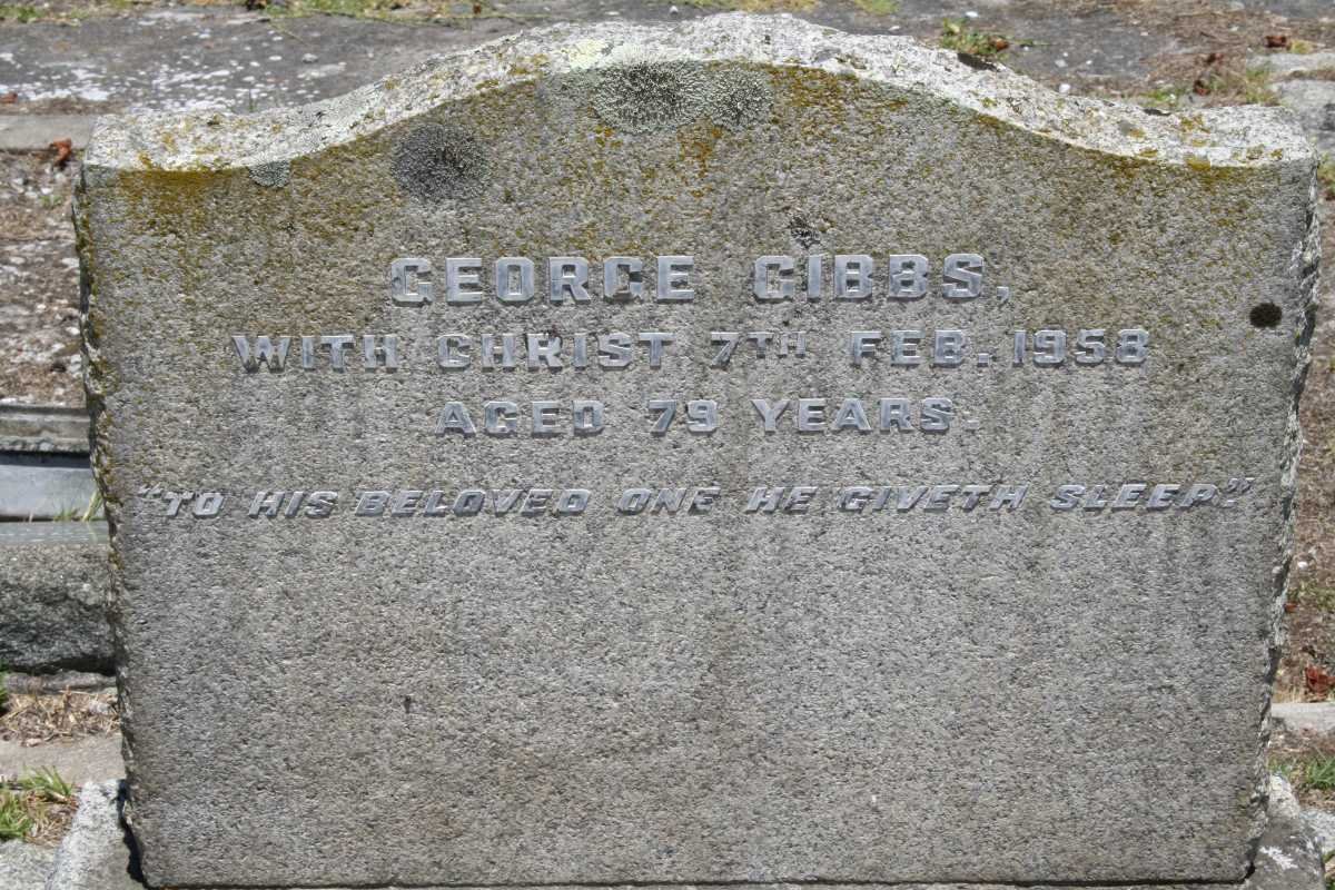 GIBBS George -1958