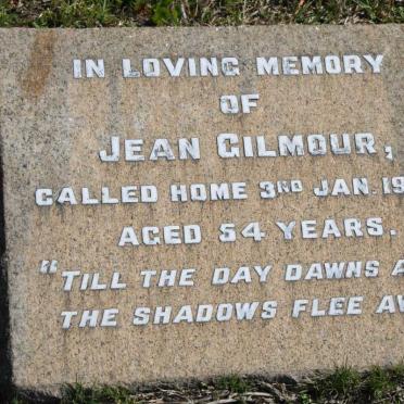 GILMOUR Jean -1943