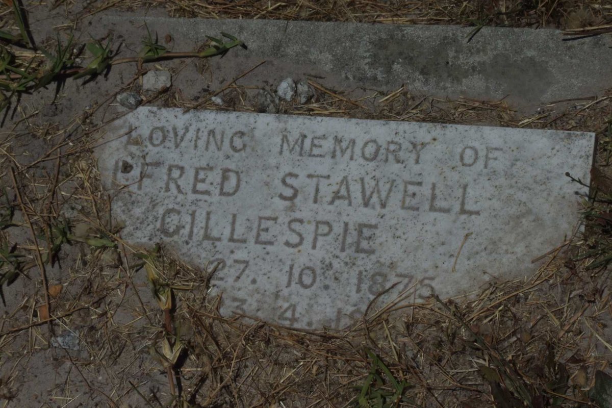 GILLESPIE Alfred Stawell 1875-19?