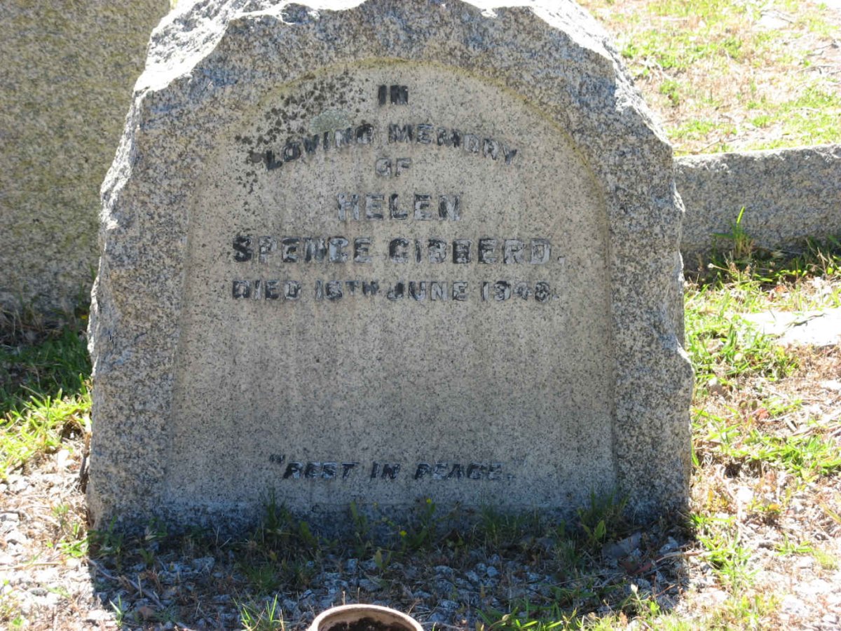 GIBBERD Helen Spence -1948