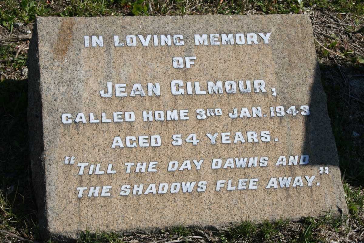 GILMOUR Jean -1943