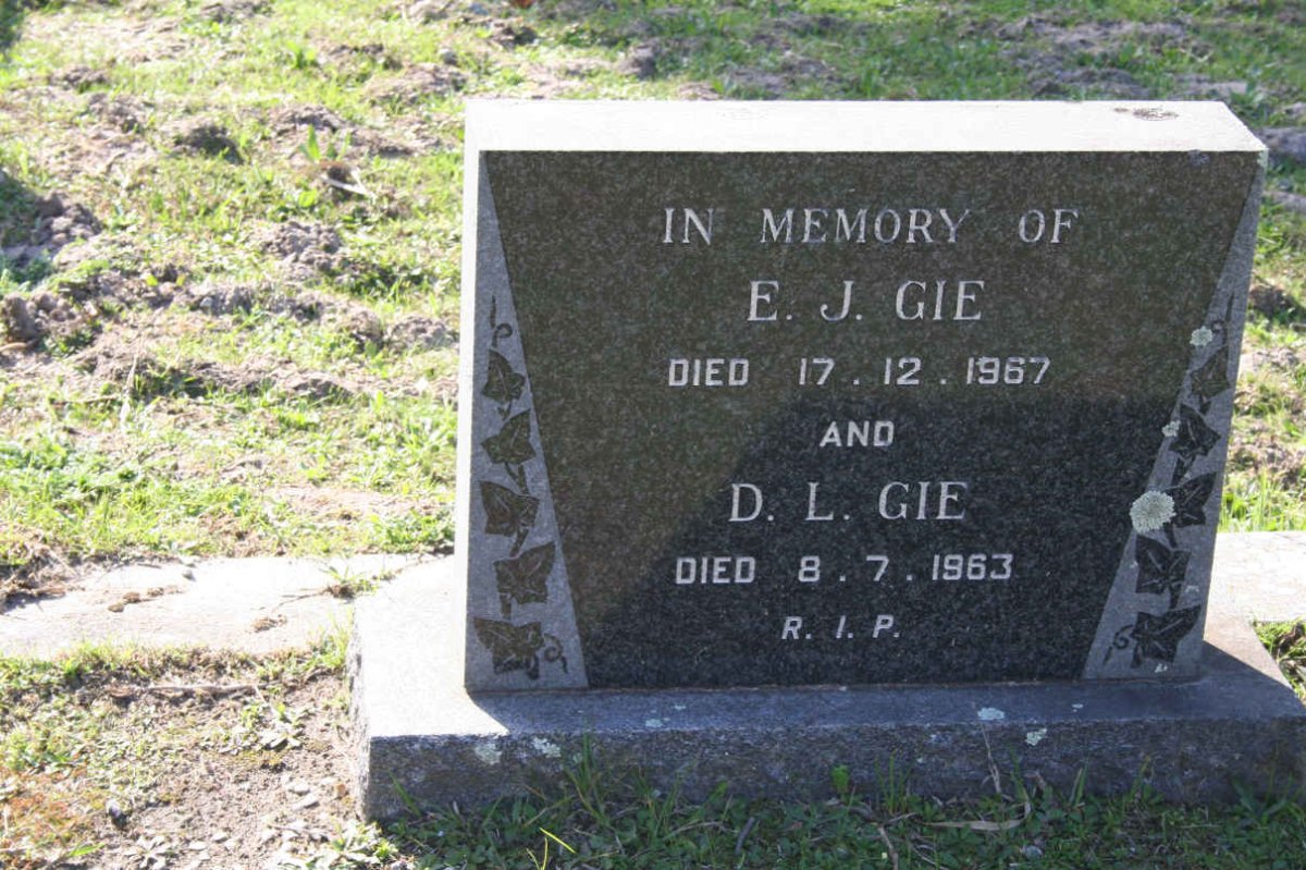 GIE E.J. -1967 :: GIE D.L. -1963