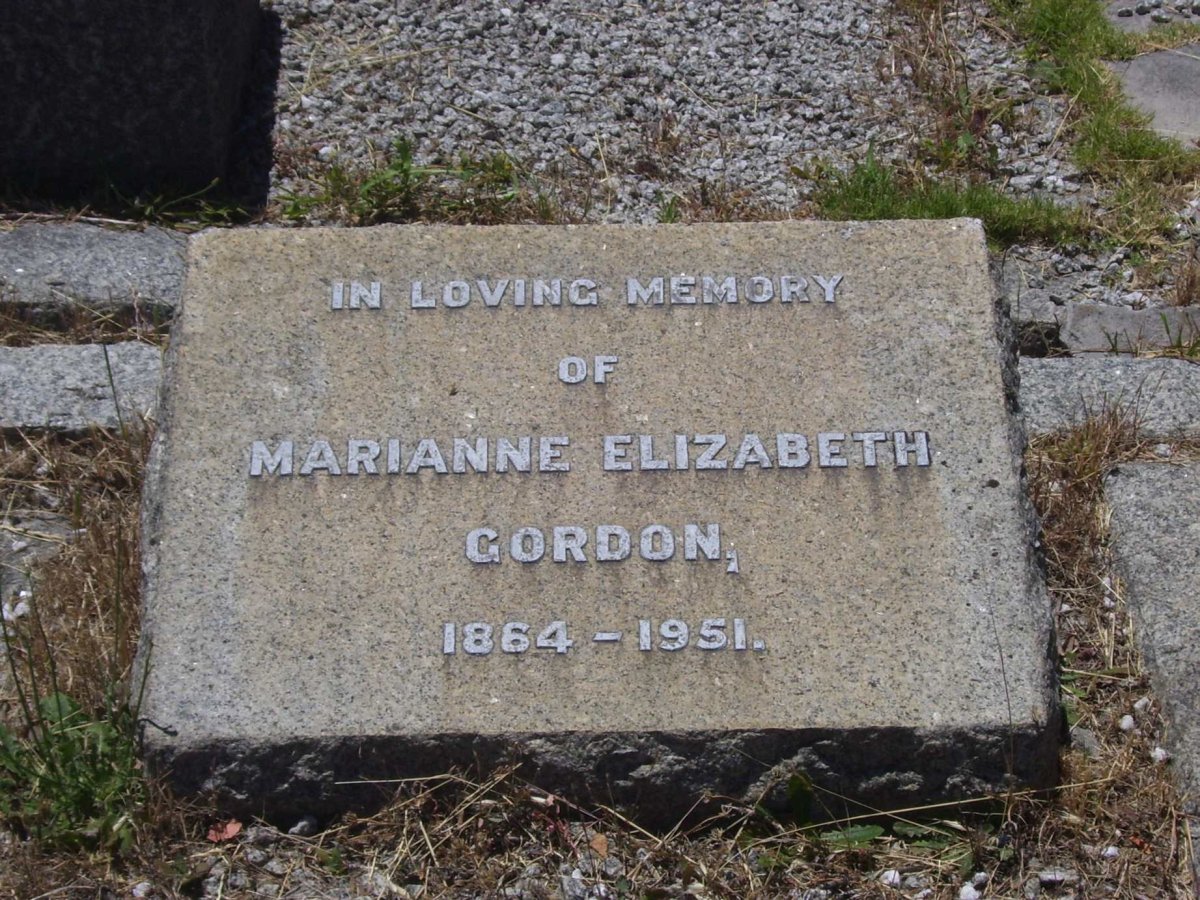 GORDON Marianne Elizabeth 1864-1951