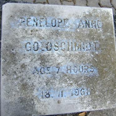 GOLDSCHMIDT Penelope Anne -1961