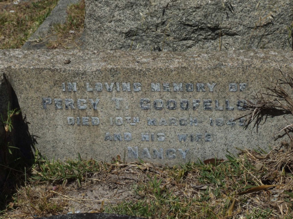 GOODFELLOW Percy T. -1945 &amp; Nancy