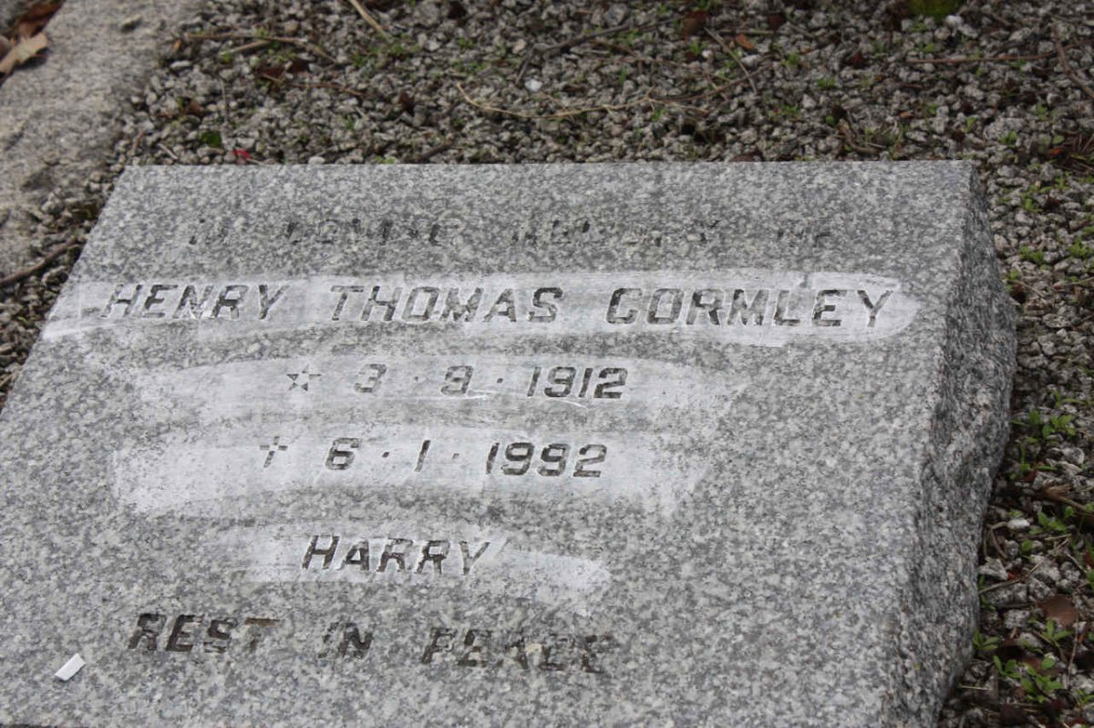 GORMLEY Henry Thomas 1912-1992