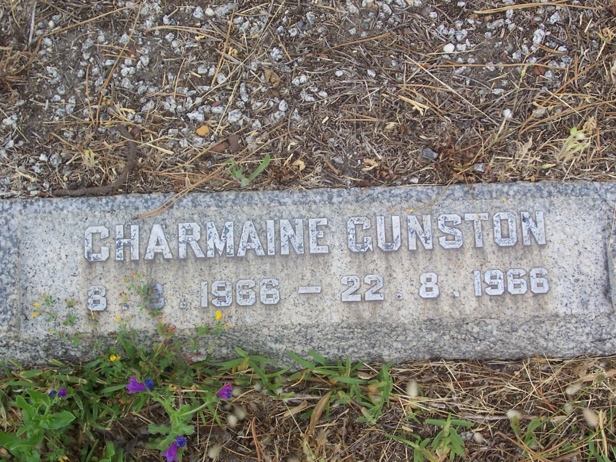 GUNSTON Charmaine 1966-1966