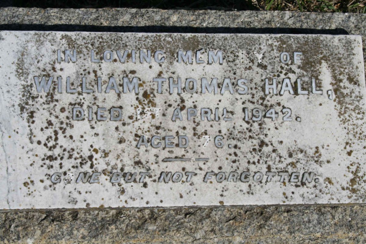 HALL William Thomas -1942