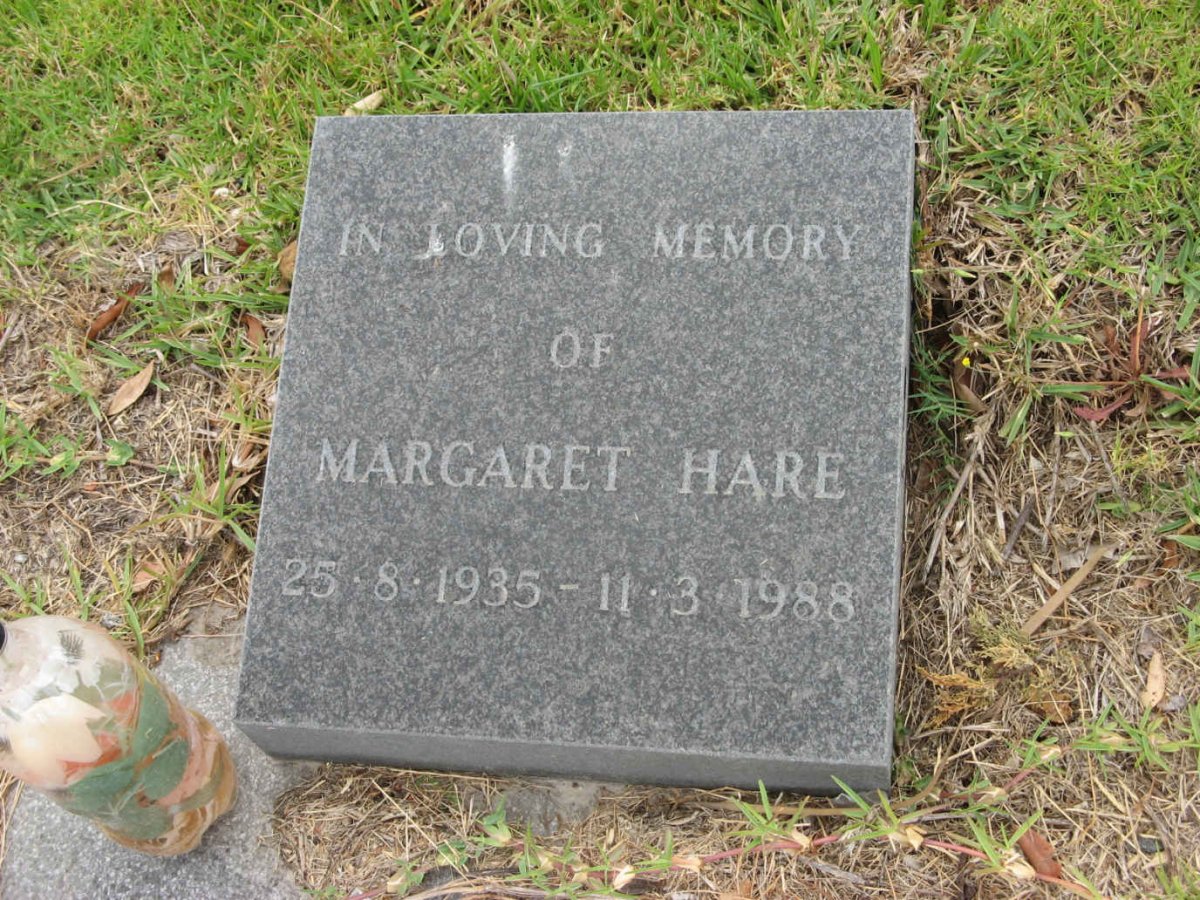 HARE Margaret 1935-1988