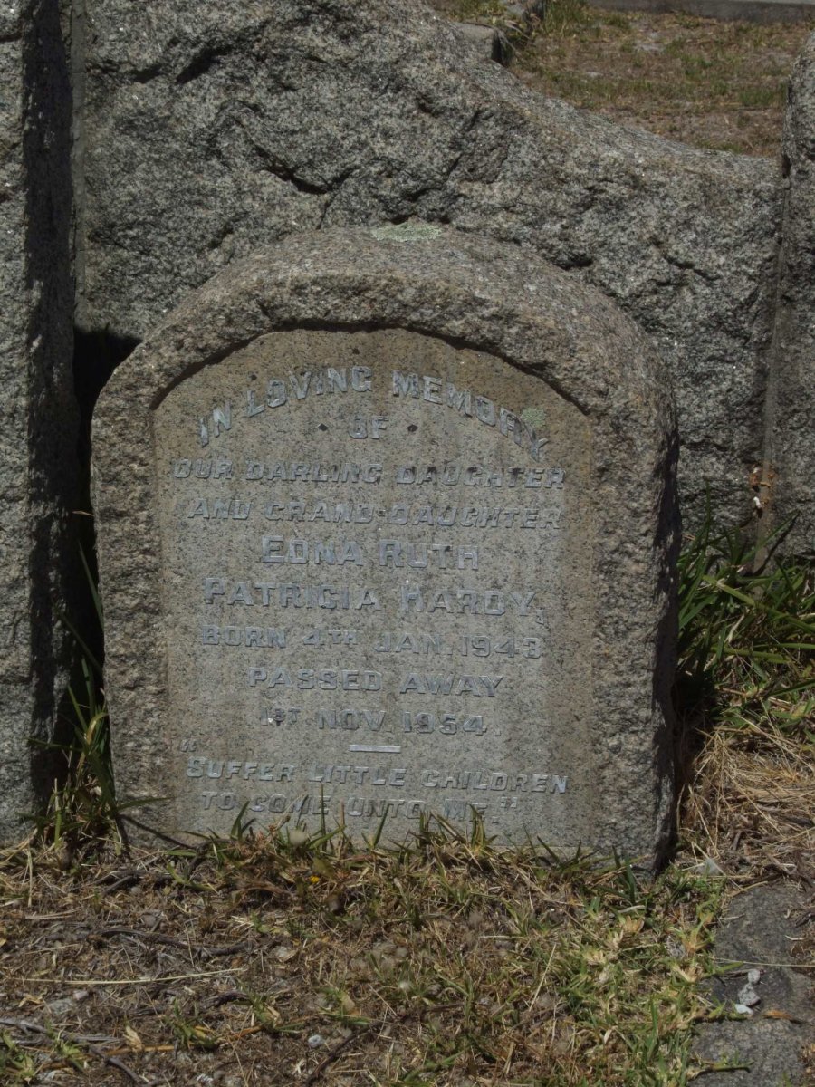 HARDY Edna Ruth Patricia 1943-1954