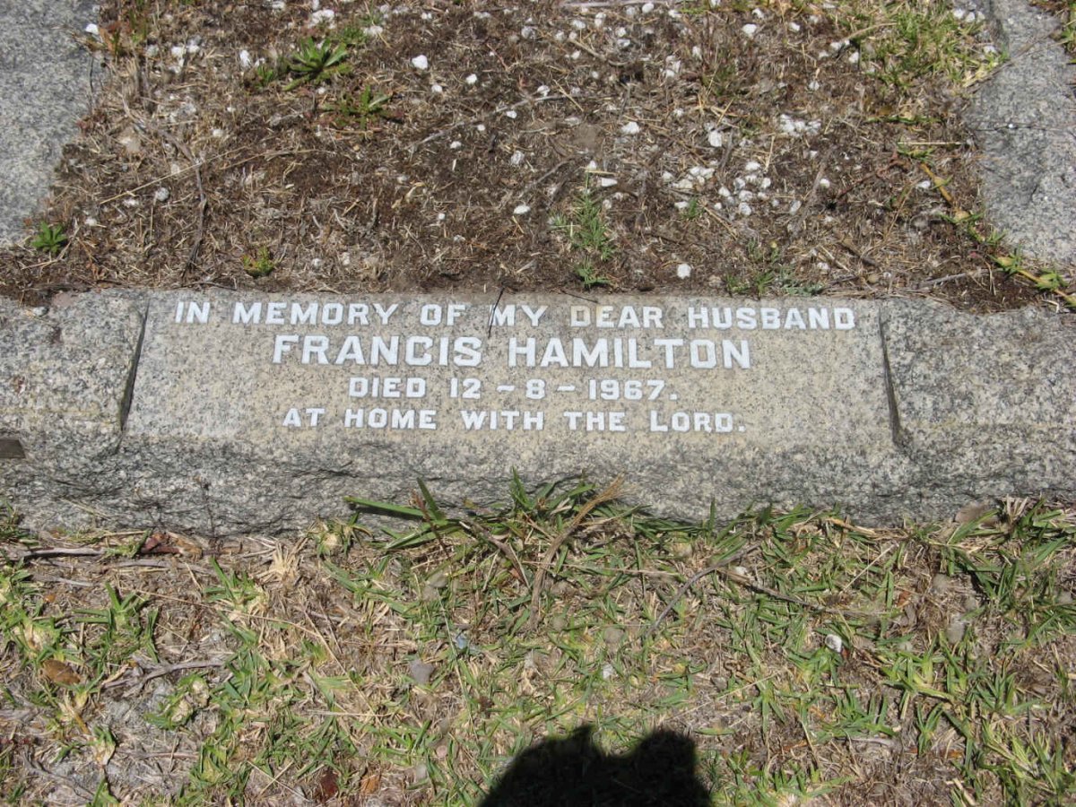 HAMILTON Francis -1967