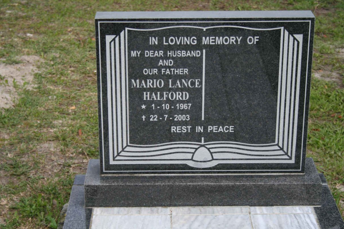HALFORD Mario Lance 1967-2003