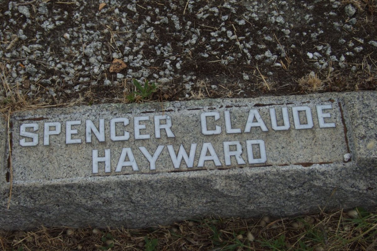 HAYWARD Spencer Claude