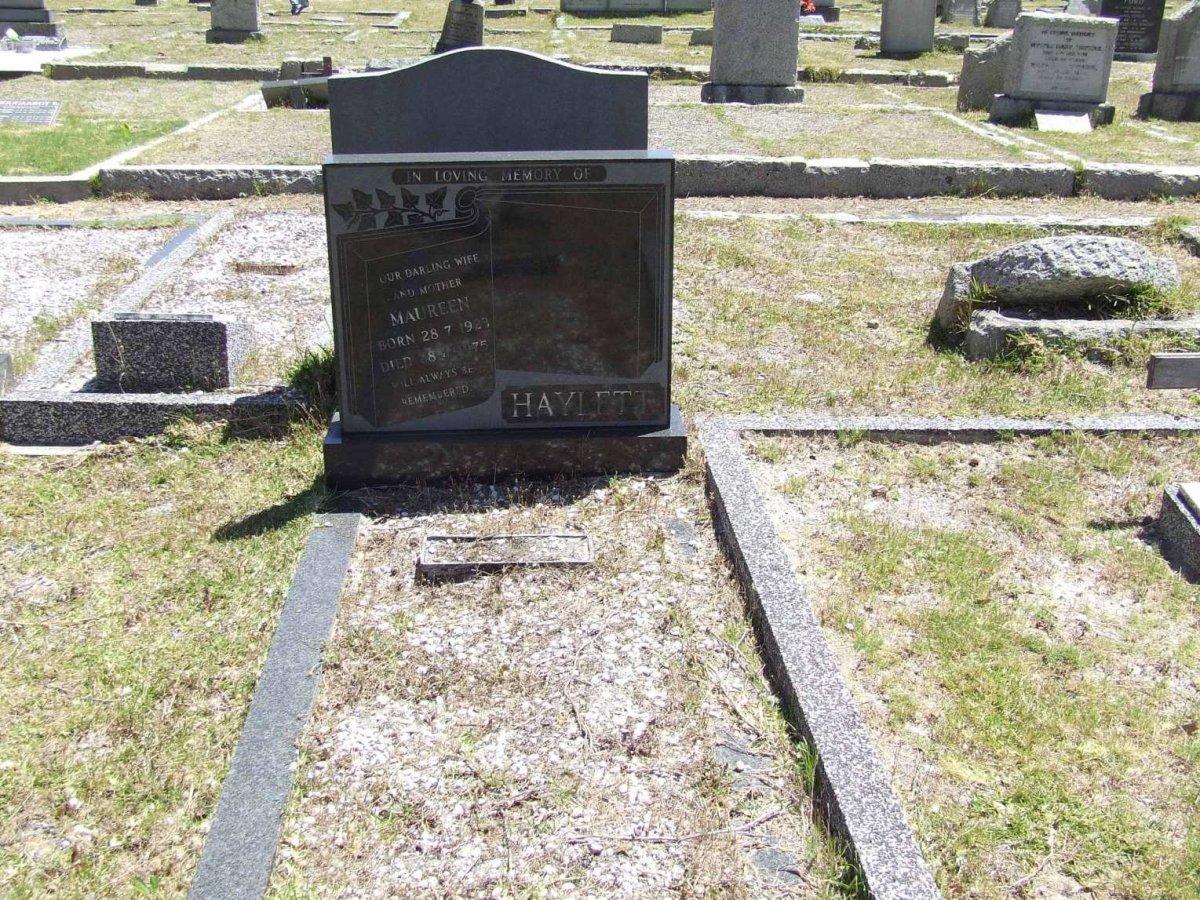 HAYLETT Maureen 192?-1975