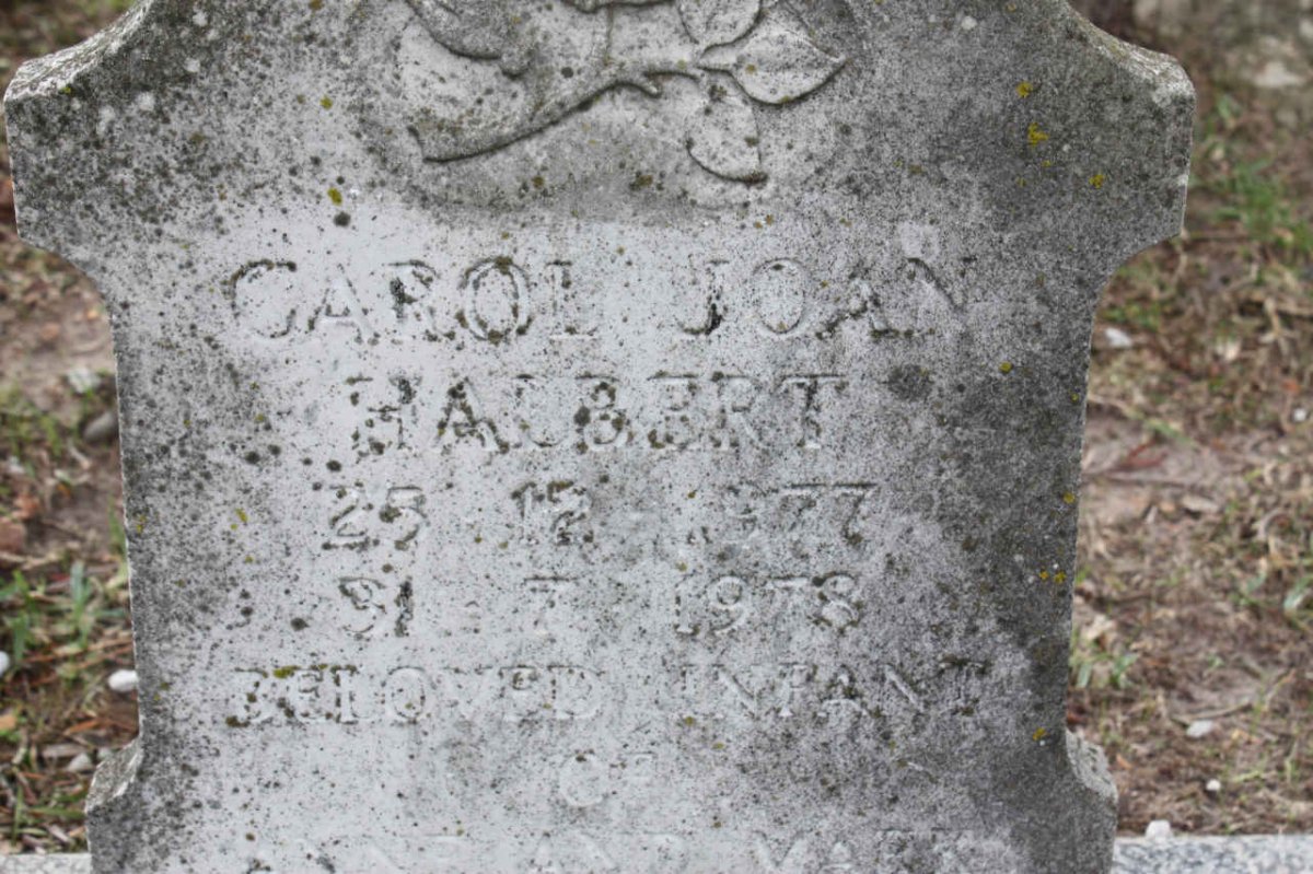 HALBERT Carol Joan 1977-1978