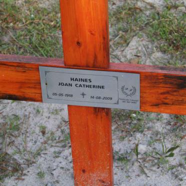 HAINES Joan Catherine 1918-2009