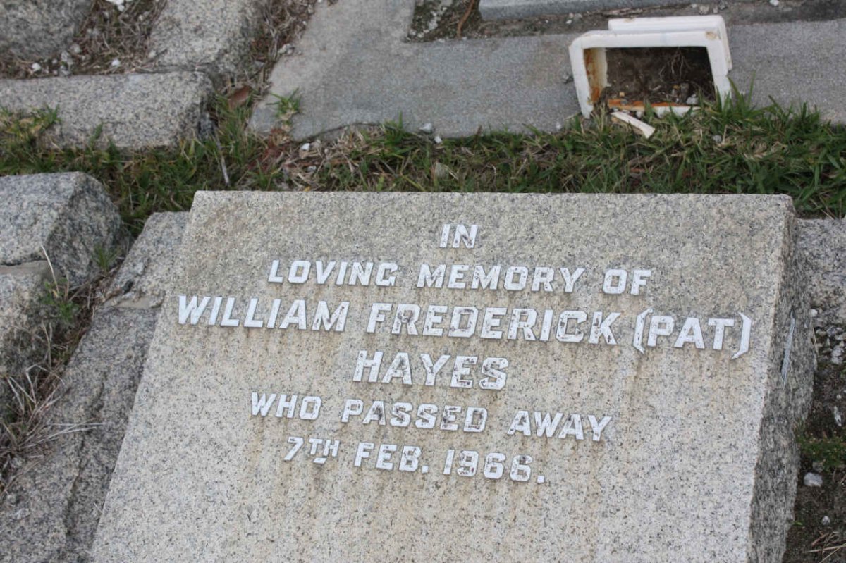 HAYES William Frederick -1966
