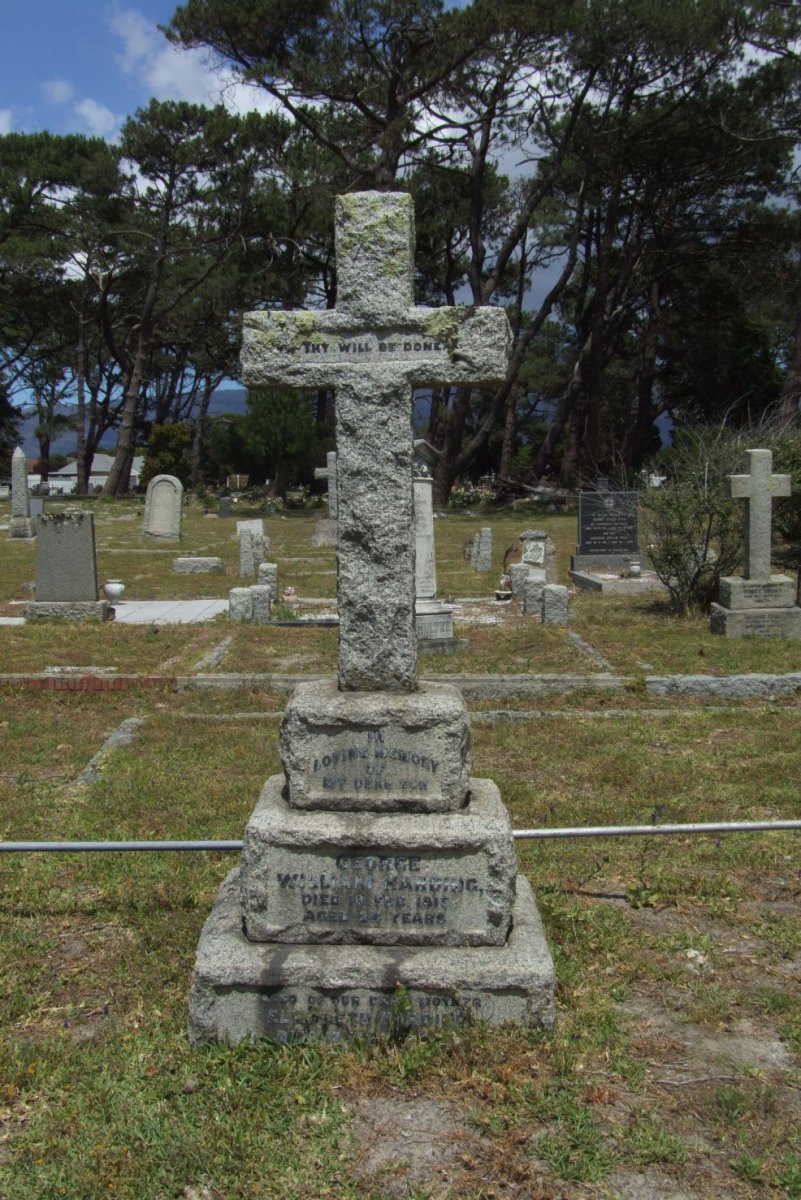 HARDING Elizabeth :: HARDING George William -1919