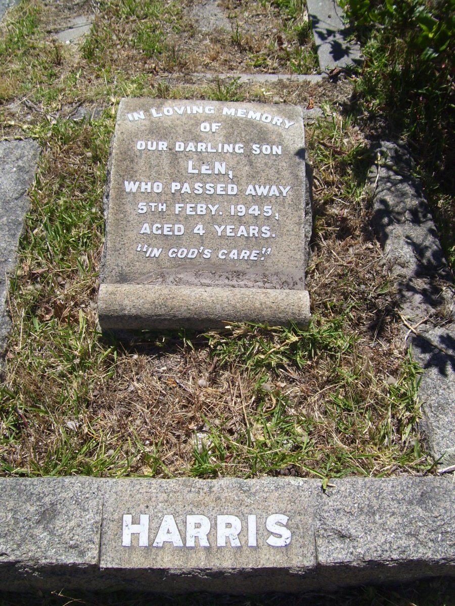 HARRIS Len 1941-1945