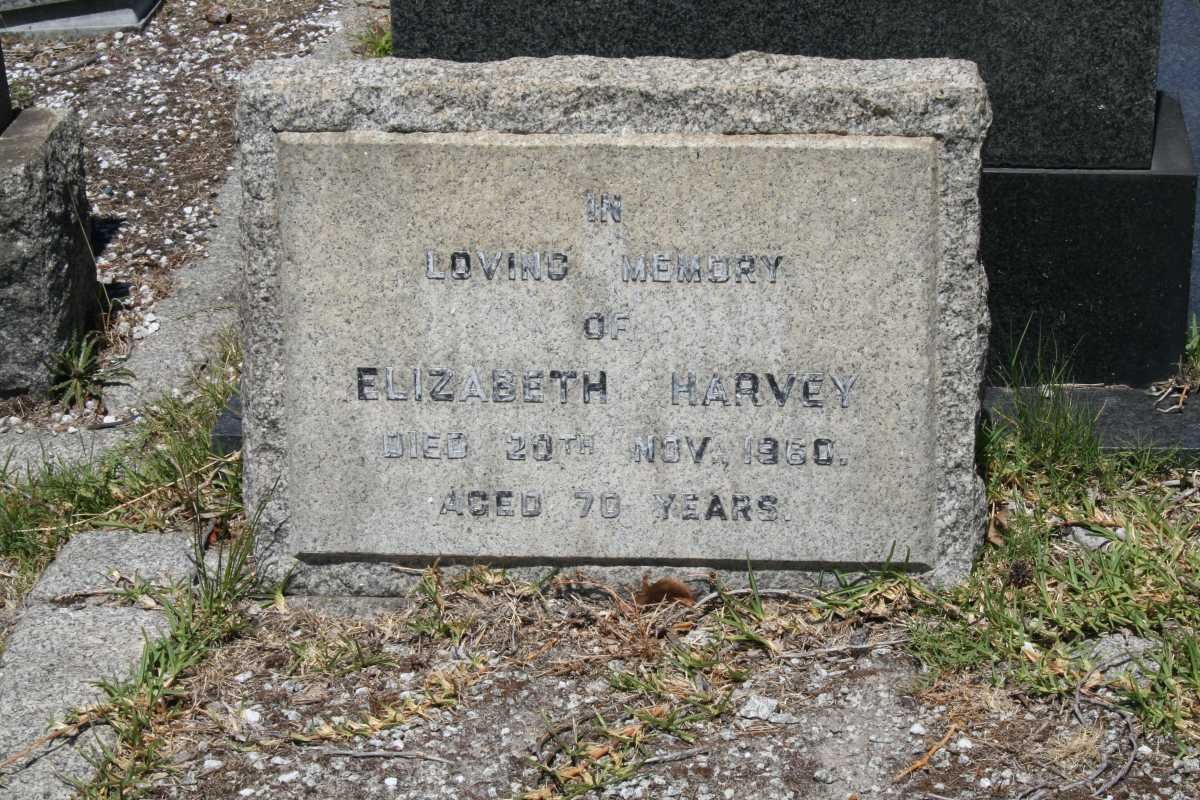 HARVEY Elizabeth -1960