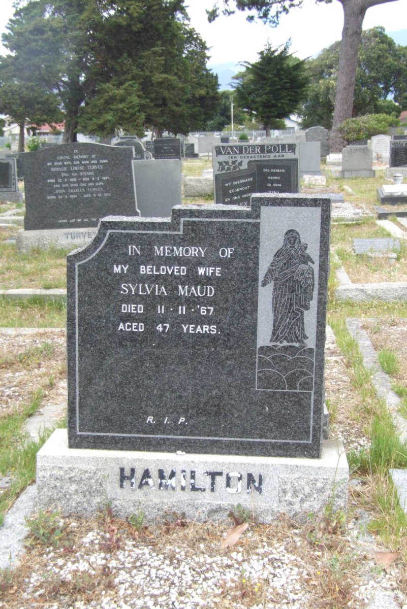 HAMILTON Sylvia Maud -1967