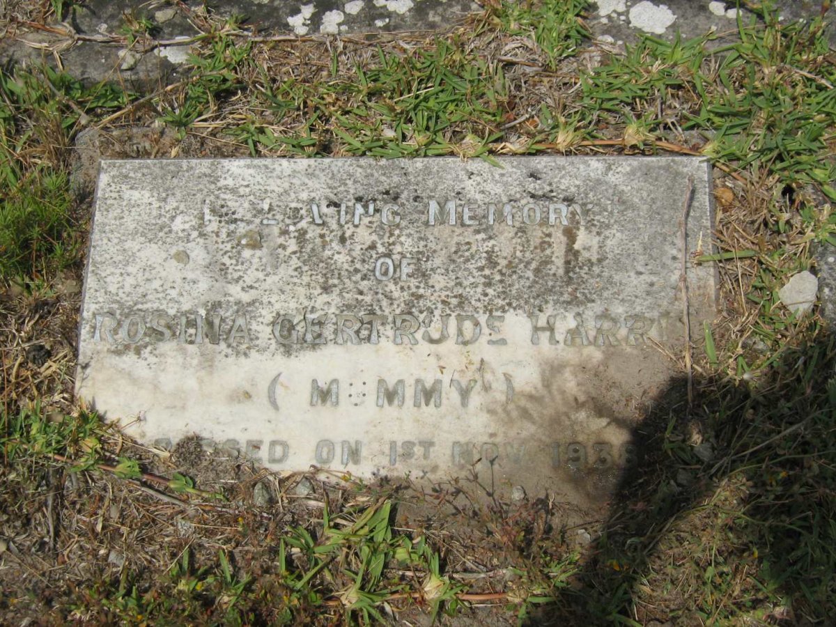 HARRIS Rosina Gertrude -1936
