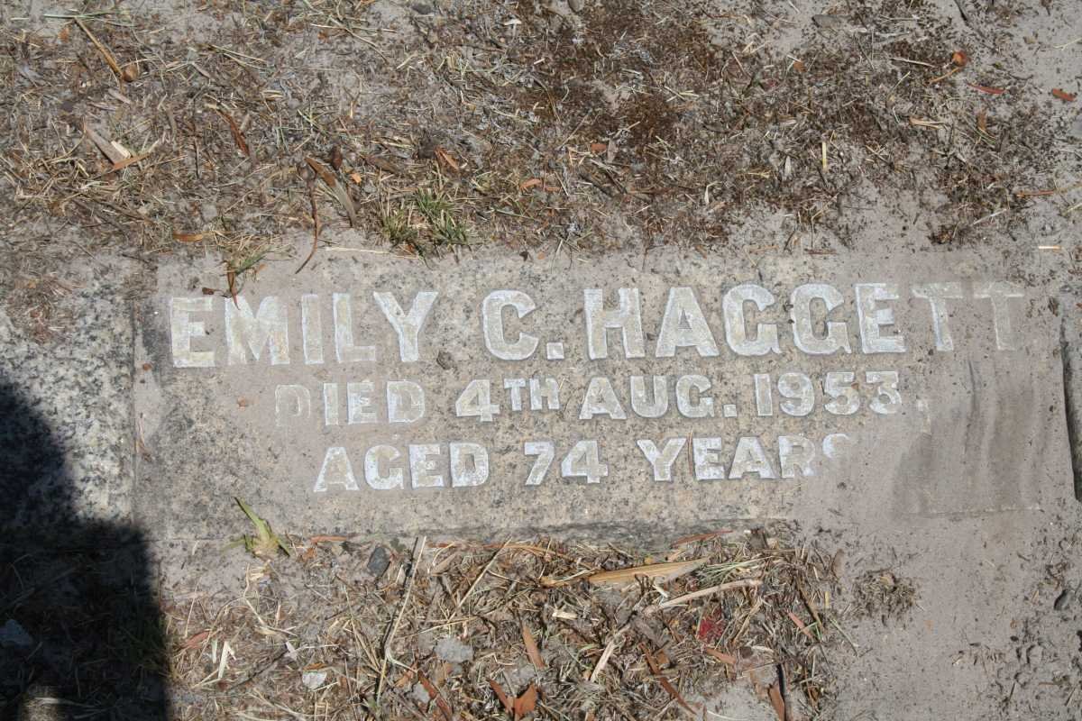 HAGGETT Emily C. -1953