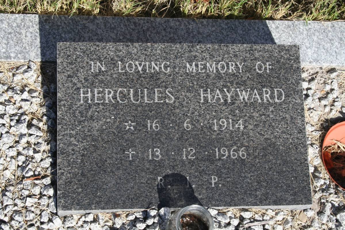 HAYWARD Hercules 1914-1966
