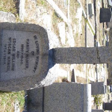 HAMER Harry 1896-1949 :: HAMER Edgar William Morgan 1934-1967