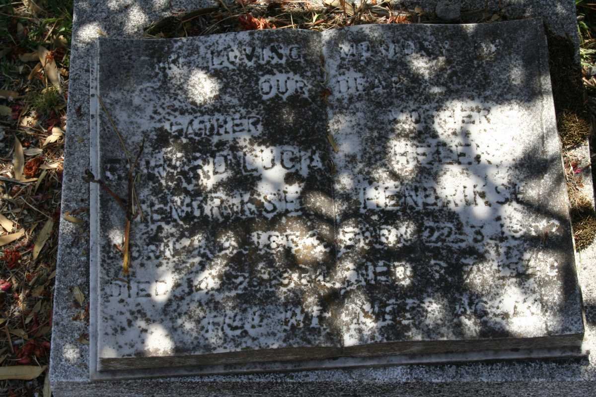 HENDRIKSE Edward Lu? 1854-1954 &amp; ?