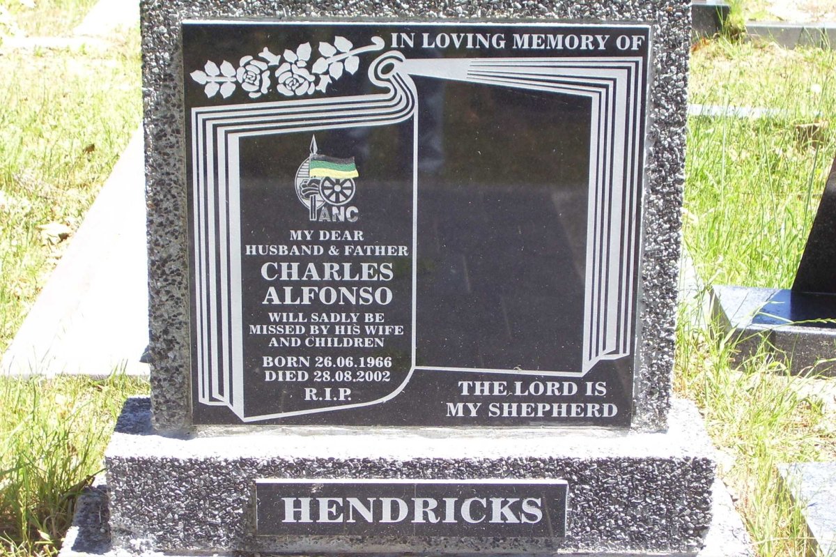 HENDRICKS Charles Alfonso 1966-2002