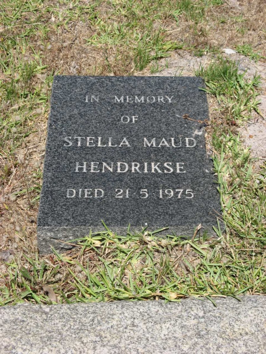 HENDRIKSE Stella Maud -1975